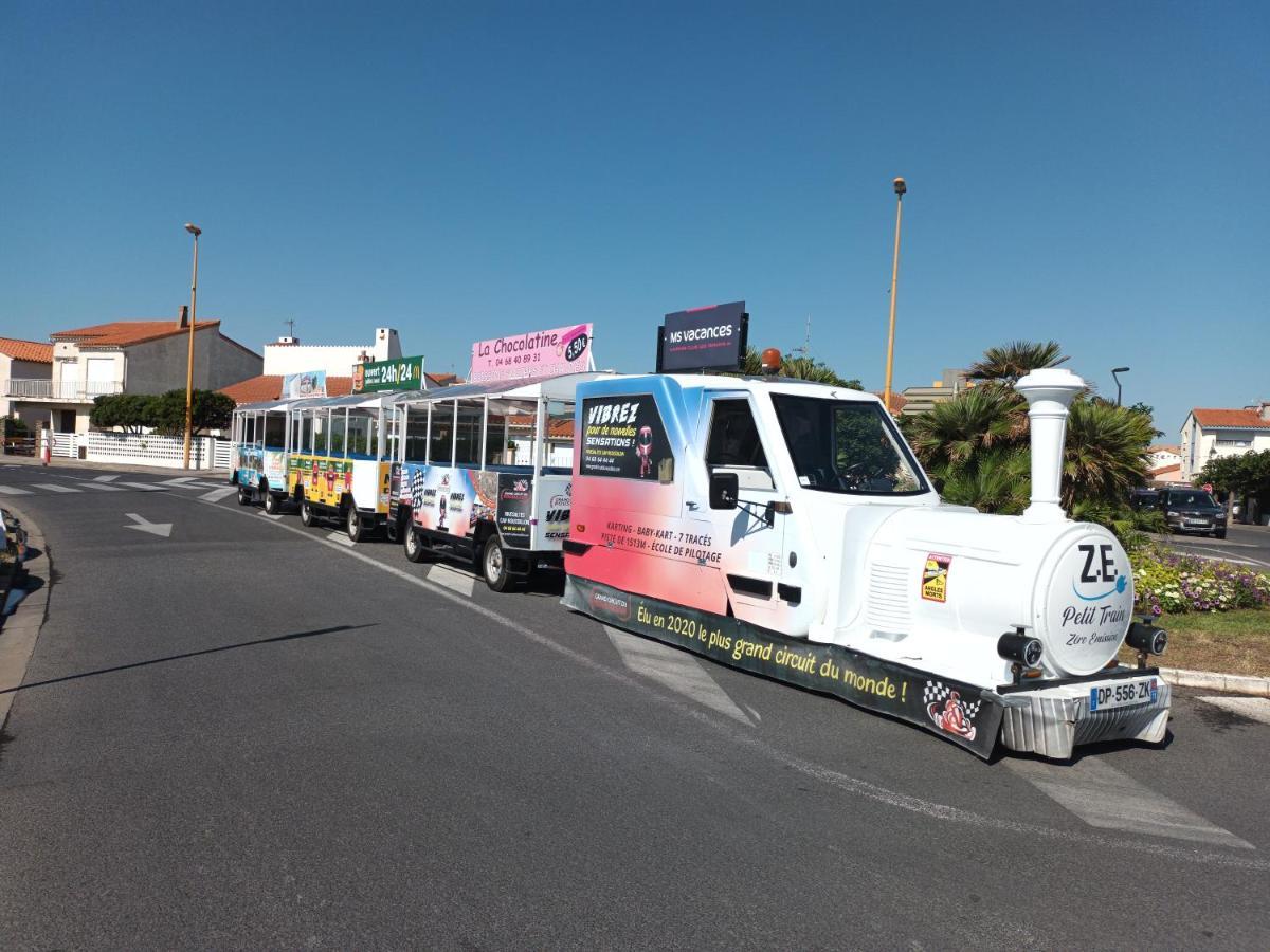 Le Victoria'S Beach Barcares - Parking Prive - Direct Plage - 5 Minutes A Pied Du Lydia - 3 Personnes Le Barcares Exterior photo
