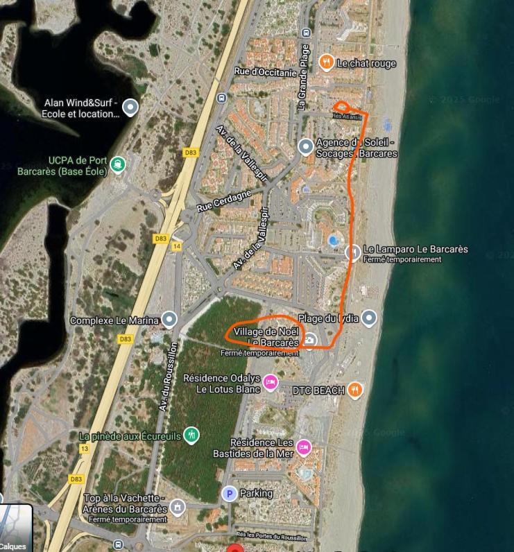 Le Victoria'S Beach Barcares - Parking Prive - Direct Plage - 5 Minutes A Pied Du Lydia - 3 Personnes Le Barcares Exterior photo